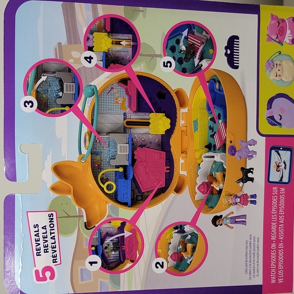 POLLY POCKET Corgi Cuddles Compact, new - Picture 7 of 7